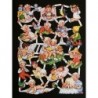 Lámina de cromos troquelados alemanes EF 7015 · Bebés ·